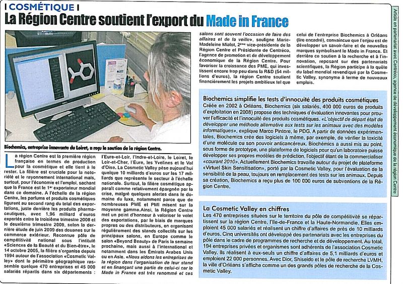BIOCHEMICS - TRIBUNE 10-09-09