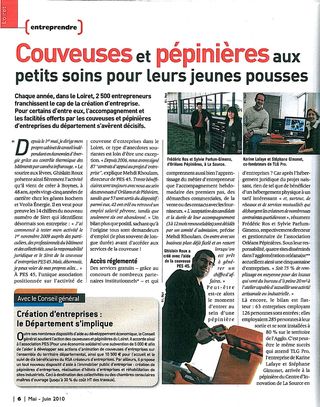 Article reflet loiret mai-juin
