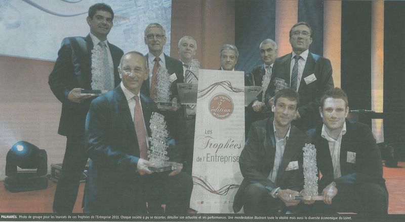 Palmarès du trophées de l'entreprise 041111