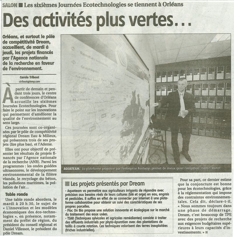Dream journées ecotechnologies rep 071111