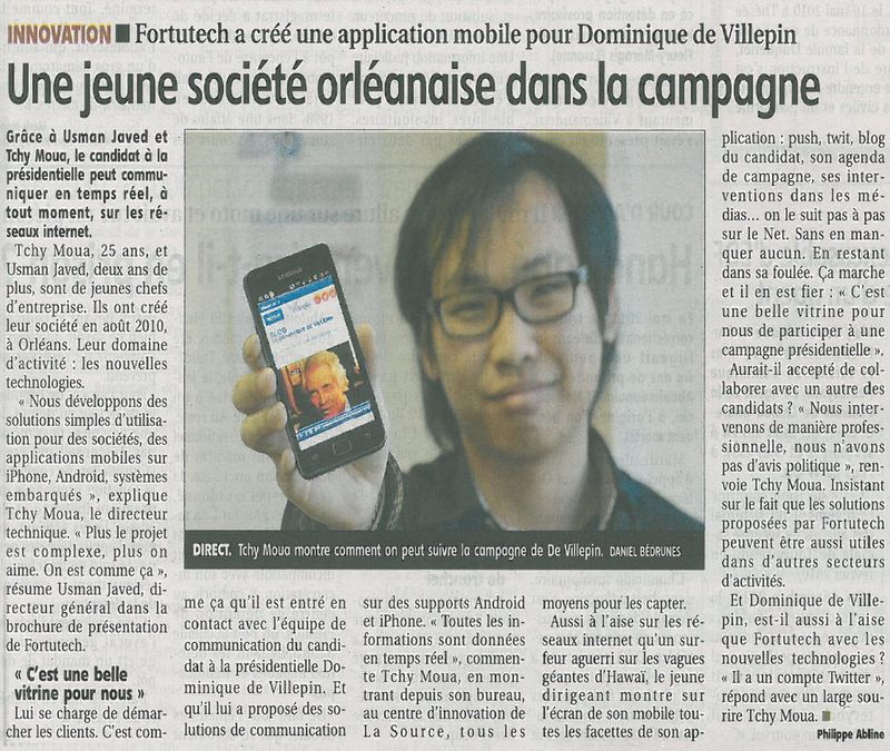 La Rép 230212 Fortutech