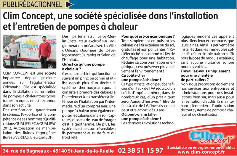 Clim concept