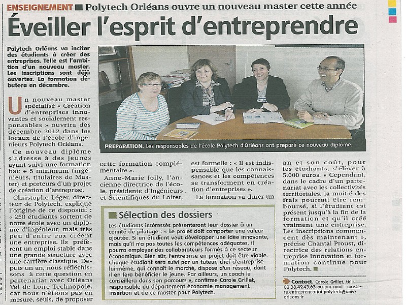 La rép 120612 OVLT nouveau master polytech