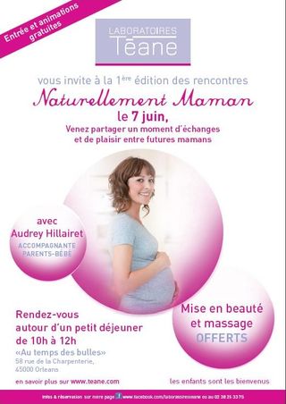 Affiche naturellement maman téane-1