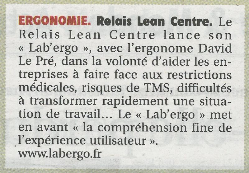 Rep du 160914-Relais Lean