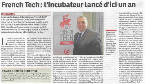 La Tribune d'Orléans n° 377 du 111214 - FRENCH TECH 